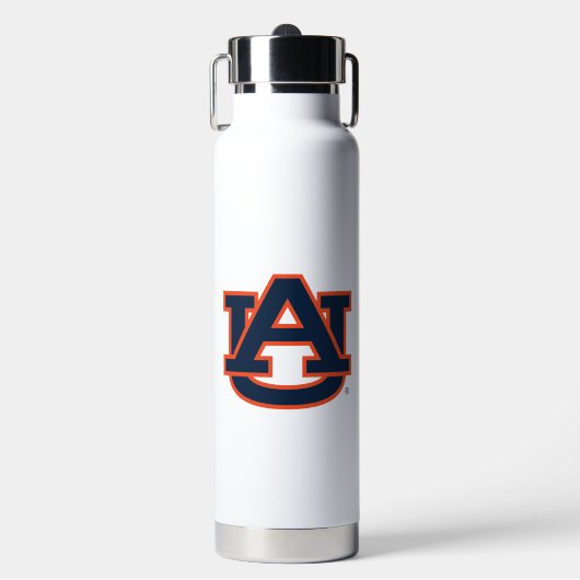 Auburn University Auburn UA Logo Waterfles (Voorkant)