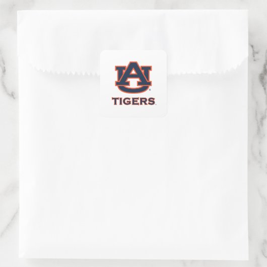 Auburn University | Auburn Vierkante Sticker (Tas)