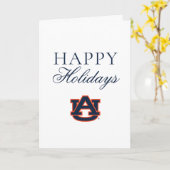 Auburn University | Feestdag Kaart (Gele Bloem)