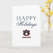 Auburn University | Feestdag Kaart (Gele Bloem)