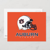 Auburn University | Football van Auburn Briefkaart (Voorkant / Achterkant)
