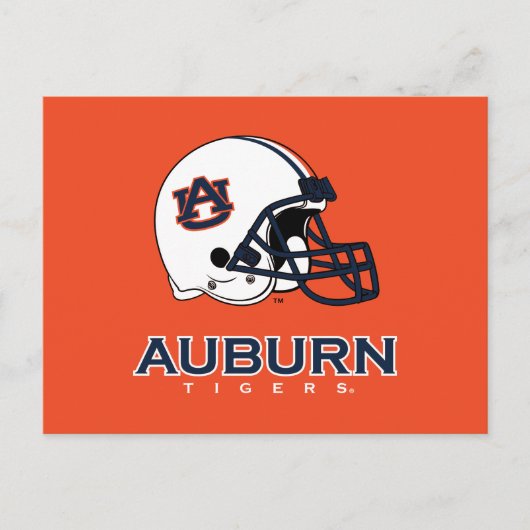 Auburn University | Football van Auburn Briefkaart (Voorkant)