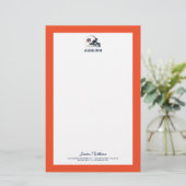 Auburn University | Football van Auburn Briefpapier (Staand voorkant)