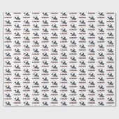 Auburn University | Football van Auburn Cadeaupapier (Vlak)