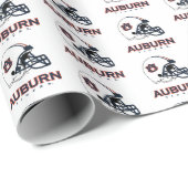 Auburn University | Football van Auburn Cadeaupapier (Rol Hoek)