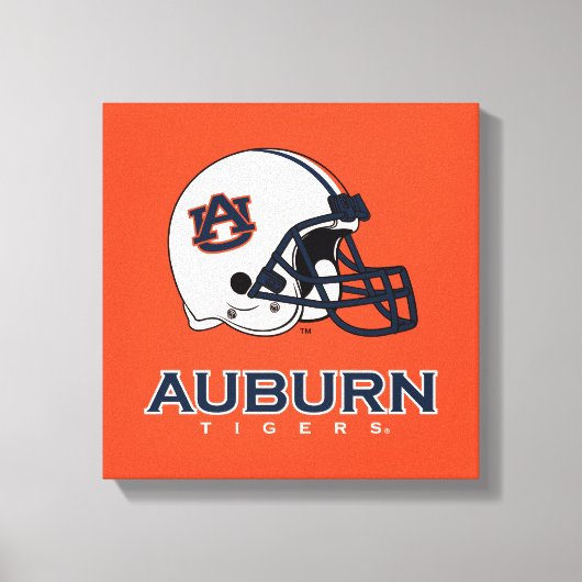 Auburn University | Football van Auburn Canvas Afdruk (Voorkant)