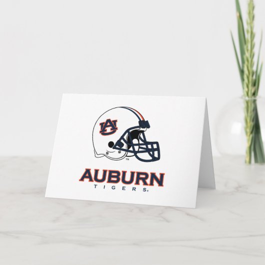 Auburn University | Football van Auburn Kaart (Voorkant)