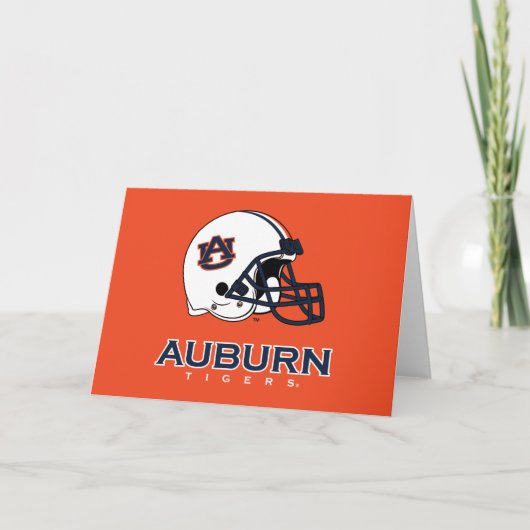 Auburn University | Football van Auburn Kaart (Voorkant)
