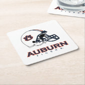 Auburn University | Football van Auburn Kartonnen Onderzetters (Schuin)