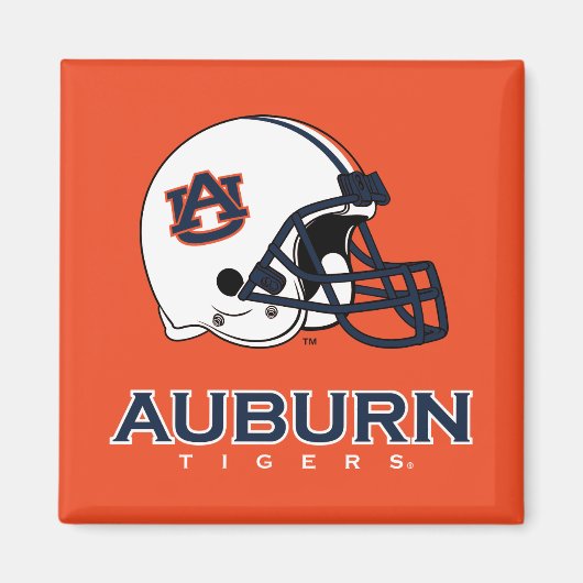 Auburn University | Football van Auburn Magneet (Voorkant)