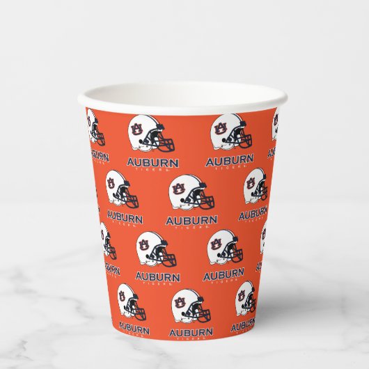 Auburn University | Football van Auburn Papieren Bekers (Voorkant)