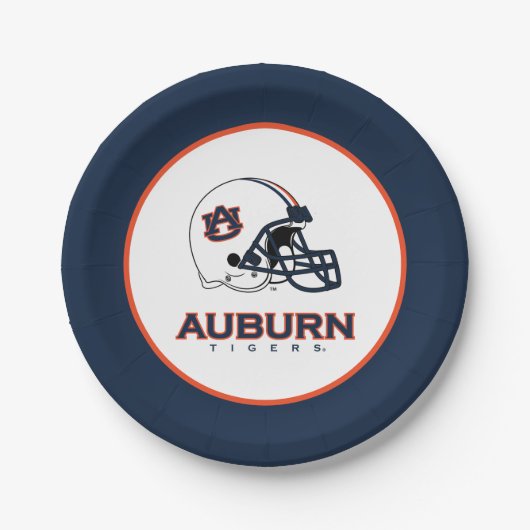 Auburn University | Football van Auburn Papieren Bordje (Voorkant)