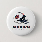 Auburn University | Football van Auburn Ronde Button 5,7 Cm (Voorkant)