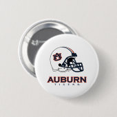 Auburn University | Football van Auburn Ronde Button 5,7 Cm (Voorkant /achterkant)