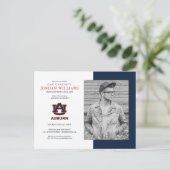 Auburn University | Future Auburn Afstudeerder Aankondigingskaart (Staand voorkant)