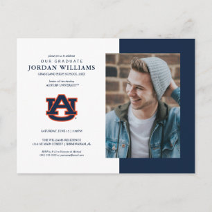 Auburn University   Future Auburn Afstudeerder Aankondigingskaart