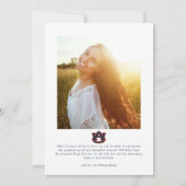 Auburn University | Future Auburn Afstudeerder Kaart (Achterkant)