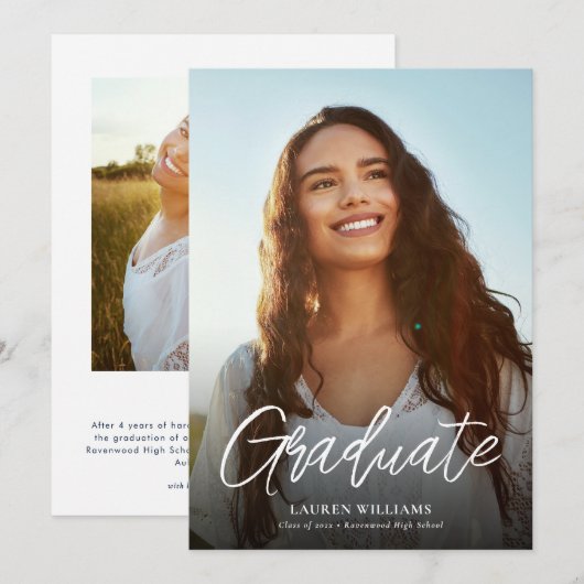 Auburn University | Future Auburn Afstudeerder Kaart (Voorkant / Achterkant)