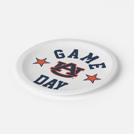Auburn University Game Day Papieren Bordje (Gekanteld)