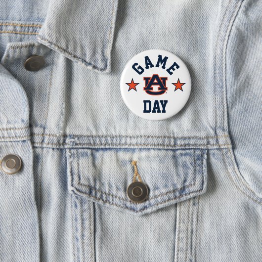 Auburn University Game Day Ronde Button 5,7 Cm (In situ)