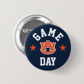 Auburn University Game Day Ronde Button 5,7 Cm (Voorkant /achterkant)