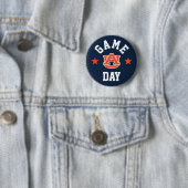 Auburn University Game Day Ronde Button 5,7 Cm (In situ)