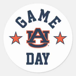 Auburn University Game Day Ronde Sticker