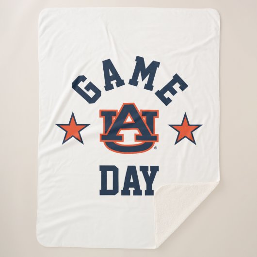 Auburn University Game Day Sherpa Deken (Voorkant)