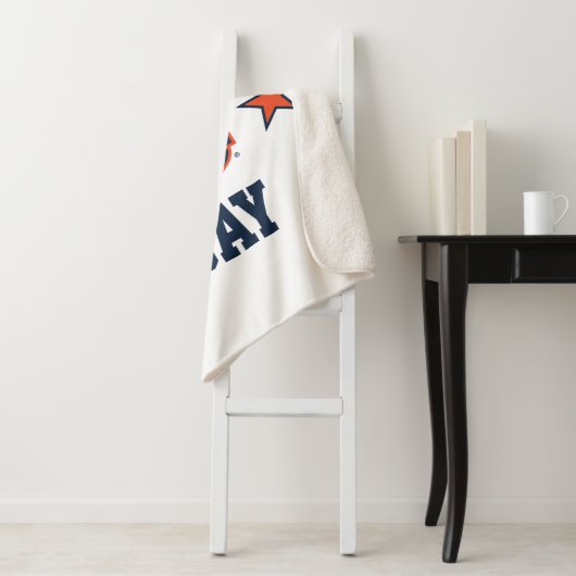 Auburn University Game Day Sherpa Deken (In situ)