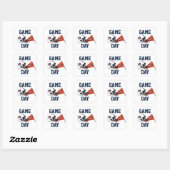 Auburn University Game Day Vierkante Sticker (Vel)