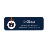 Auburn University | Vakantie Etiket (Voorkant)