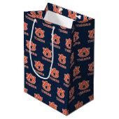 Auburn University | Vakantie Medium Cadeauzakje (Voorkant Gekanteld)