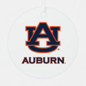 Auburn University | Vakantie Metalen Ornament (Voorkant)