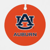 Auburn University | Vakantie Metalen Ornament (Voorkant)