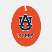 Auburn University | Vakantie Metalen Ornament (Voorkant links)