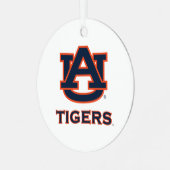 Auburn University | Vakantie Metalen Ornament (Voorkant links)