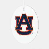 Auburn University | Vakantie Metalen Ornament (Voorkant links)