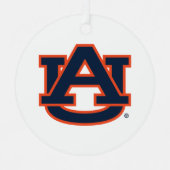 Auburn University | Vakantie Metalen Ornament (Voorkant)