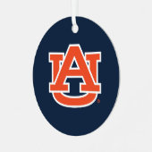 Auburn University | Vakantie Metalen Ornament (Voorkant links)