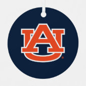Auburn University | Vakantie Metalen Ornament (Voorkant)