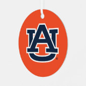 Auburn University | Vakantie Metalen Ornament (Voorkant links)