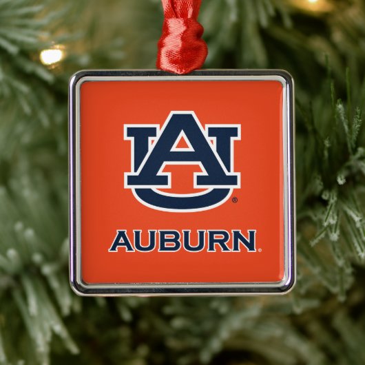 Auburn University | Vakantie Metalen Ornament (Boom)