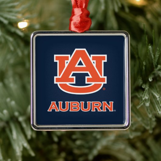 Auburn University | Vakantie Metalen Ornament (Boom)