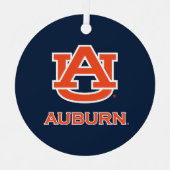 Auburn University | Vakantie Metalen Ornament (Voorkant)