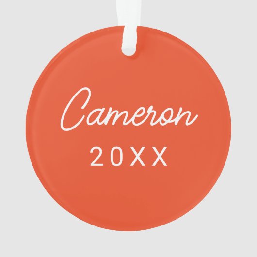 Auburn University | Vakantie Ornament (achterkant)