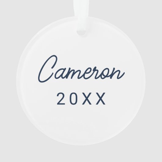 Auburn University | Vakantie Ornament (achterkant)