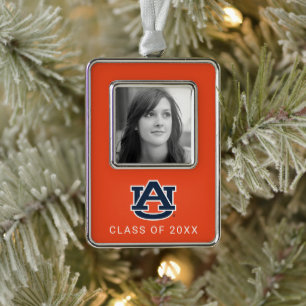 Auburn University   Vakantie Verzilverd Omlijst Ornament