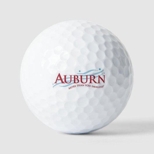 AUBURN WASHINGTON GOLFBALLEN (Voorkant)