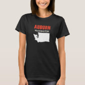 Auburn Washington USA State America Travel Washing T-shirt (Voorkant)