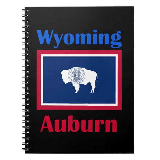 Auburn Wyoming Notitieboek (Voorkant)